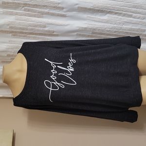 Good Vibes Black Sweatshirt!